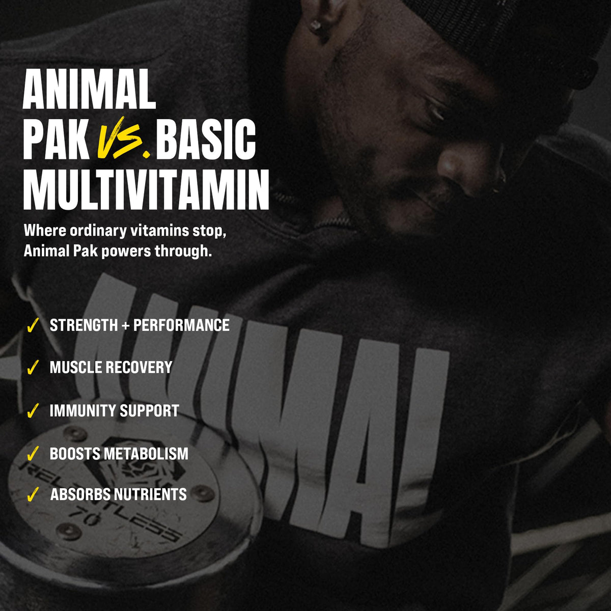Animal Pak Multivitamin for Men & Women - 44 Packs - image 3