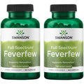 Swanson Feverfew 380 mg - 200 Capsules (2 Pack)