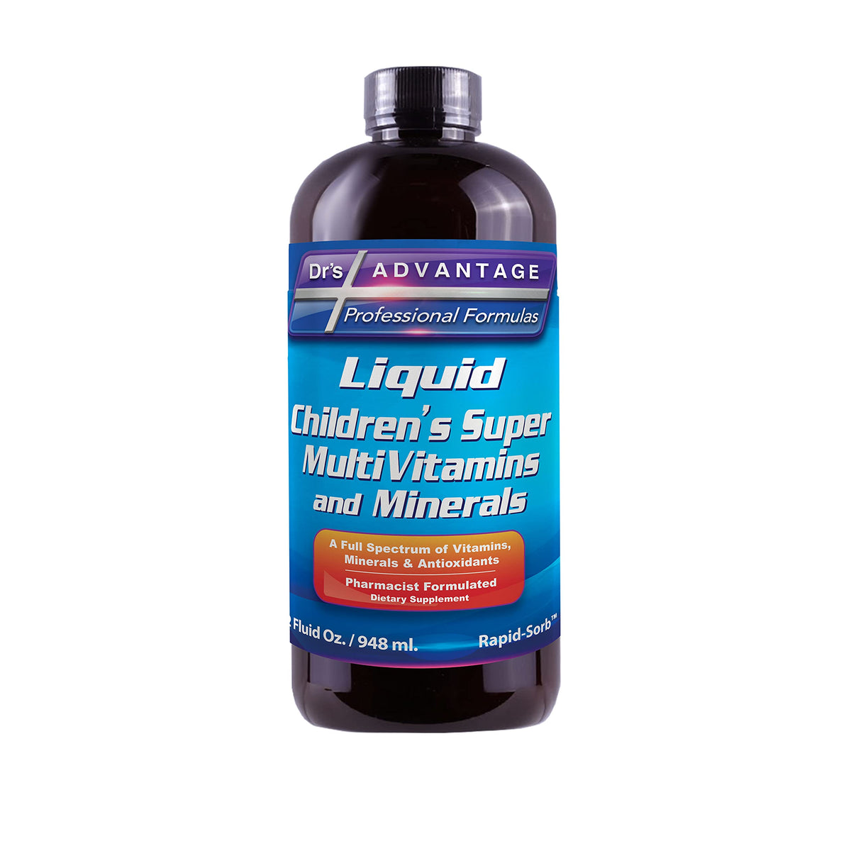 Drs Advantage Liquid Children's Multivitamin & Mineral - 32 Fl Oz