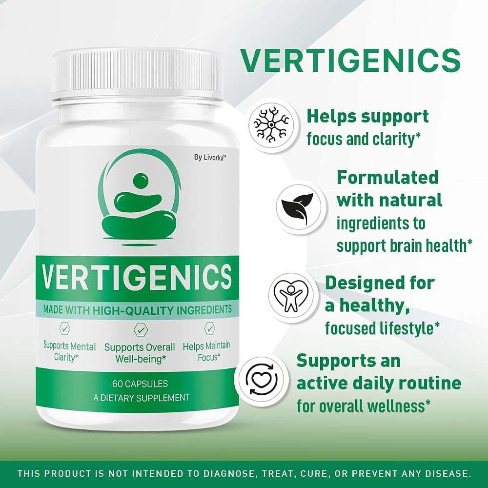 LIVORKA Vertigenics Supplement Capsules - 300 Capsules - image 2