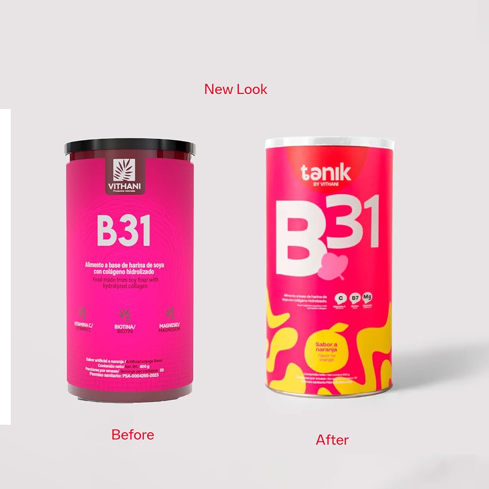 Vithani B31 Colageno Collagen Powder with Magnesium - 20 Servings - image 2