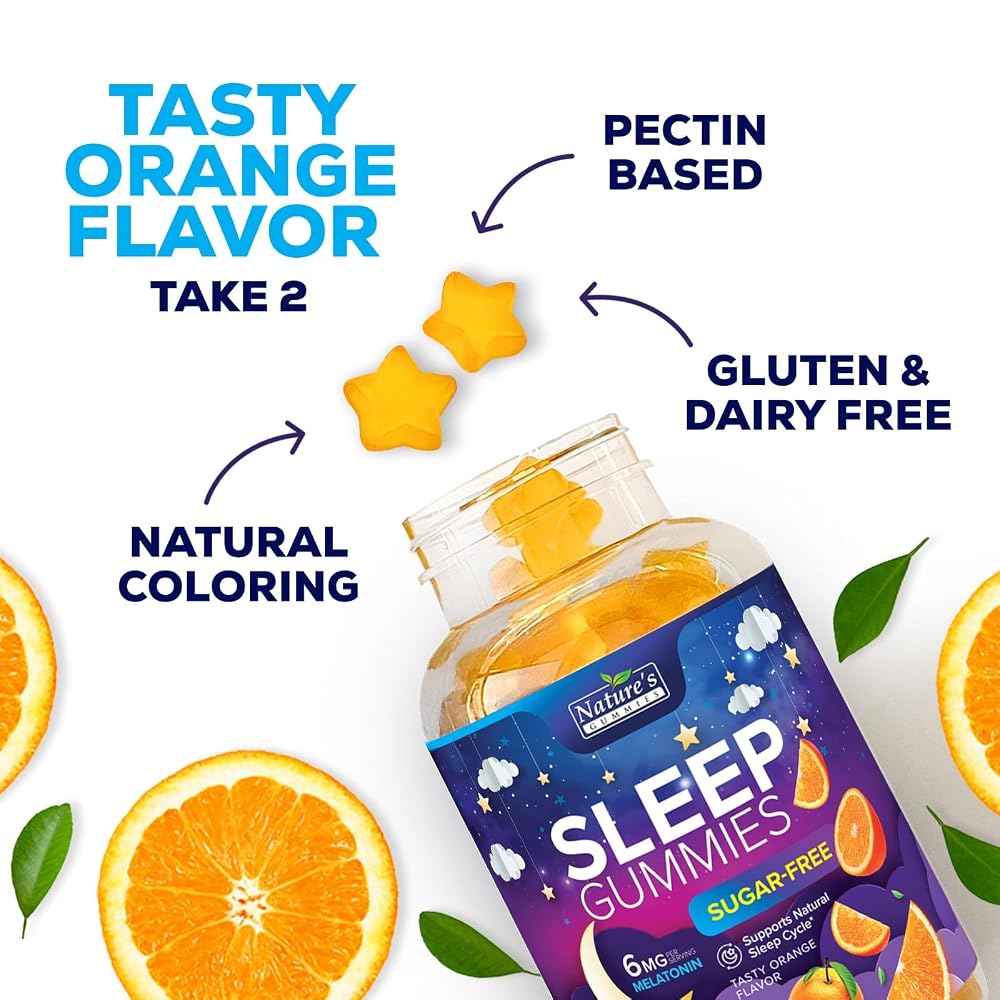 Nature's Gummies Sleep Gummies 6mg Melatonin - 120 Gummies - image 5