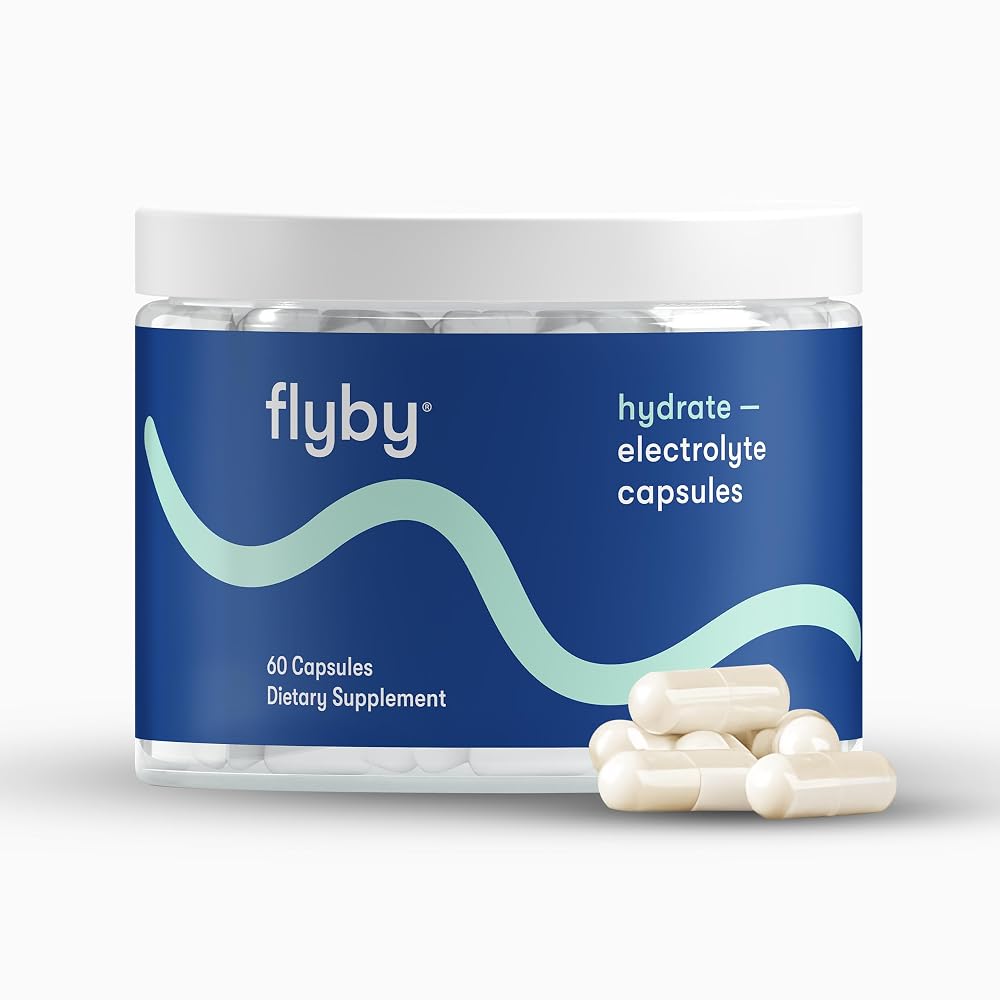 Flyby Electrolyte Capsules, No Added Sugar, Non-GMO - 60 Count - image 8