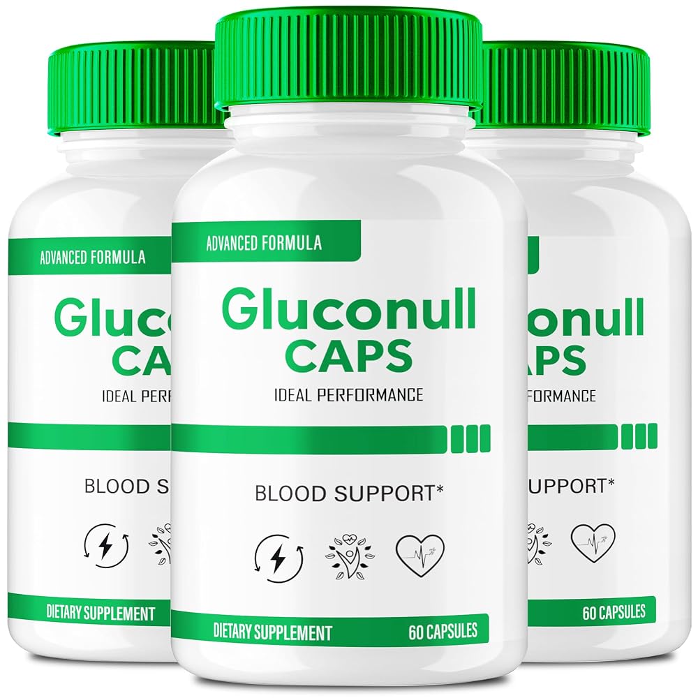 IDEAL PERFORMANCE Gluconull Capsules All Natural Formula - 180 Capsules