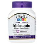 21st Century Extra Strength Melatonin 10 mg - 360 Tablets