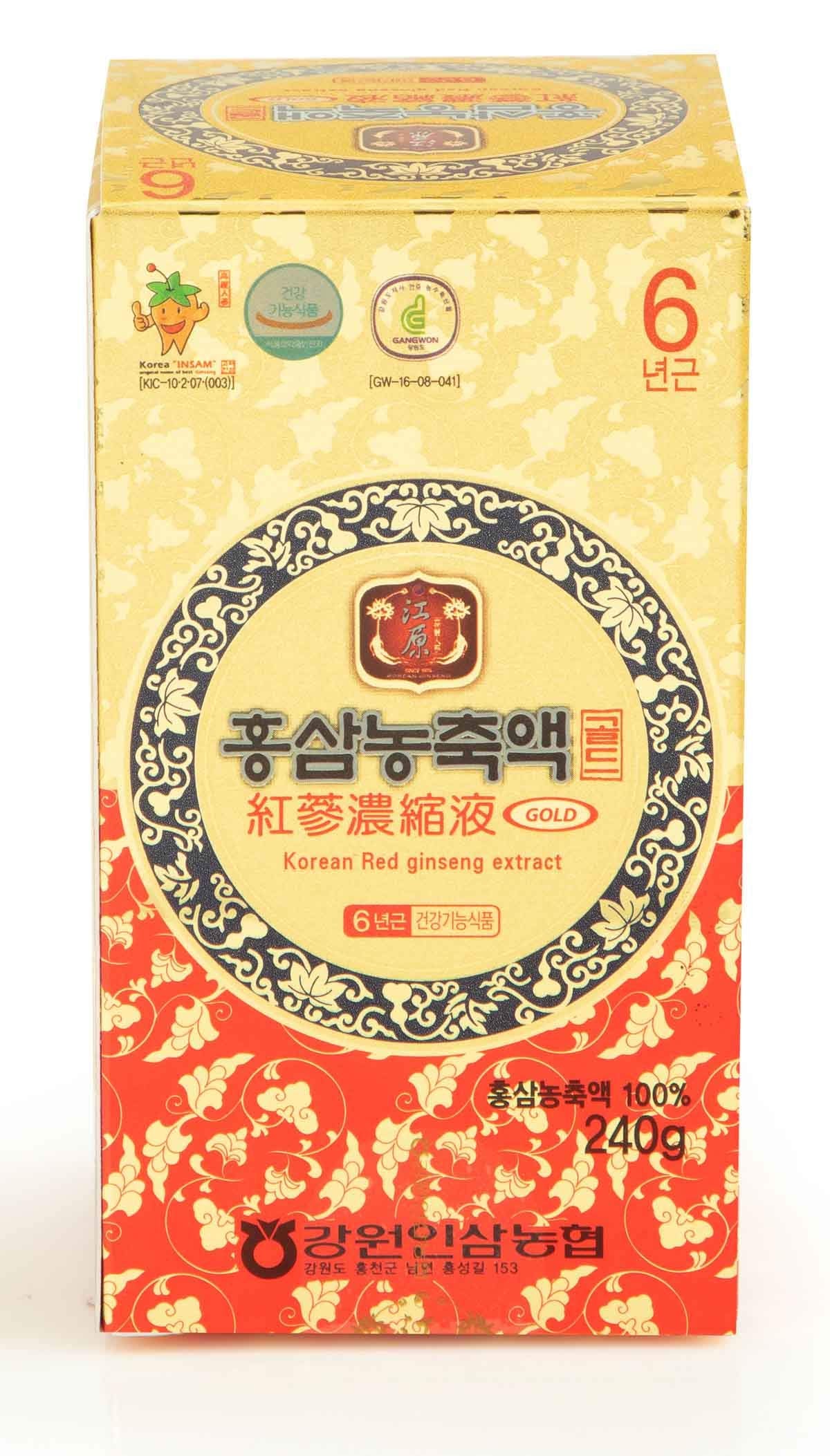 Gangwoninsam] Korean Red Ginseng Extract Gold