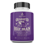 Ancestral Supplements Grass Fed Beef Brain with Liver - 180 Capsules