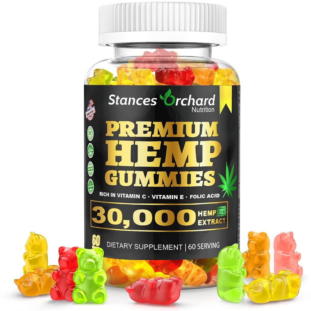 STANCES ORCHARD Omega 3-6-9 Gummies for Adults - 60 Gummies