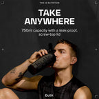 Bulk Iconic Shaker Bottle 750ml Gunmetal Black - 1 Count - image 3