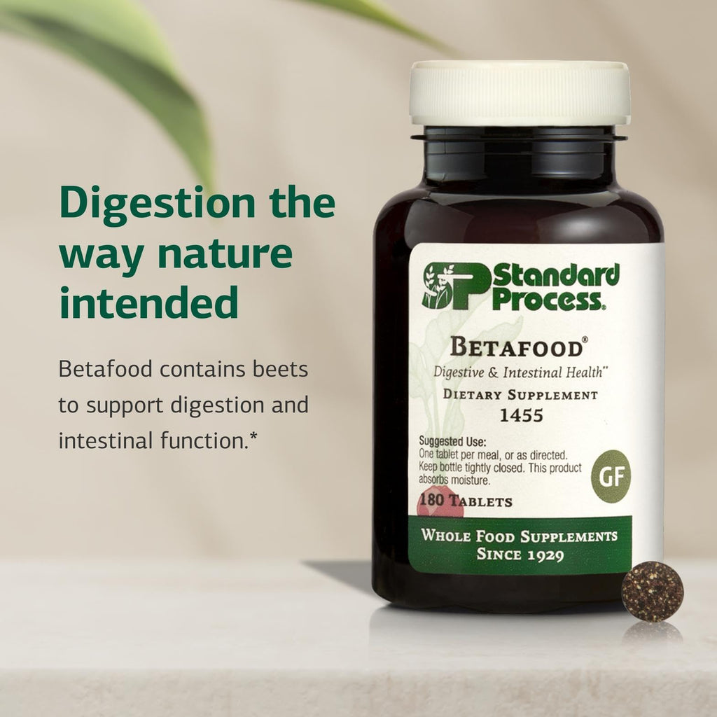 Standard Process Betafood Digestive & Intestinal Supplement - 180 Tablets - image 3