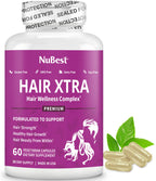 NuBest Hair Xtra - Hair Growth Vitamin for Faster Hair Growth - 60