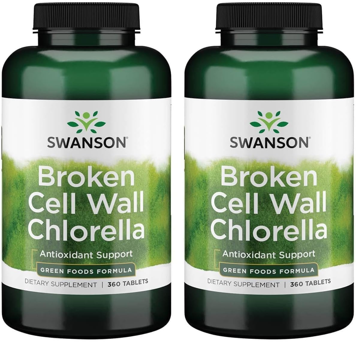 Swanson Broken Cell Wall Chlorella 500 mg - 720 Tablets