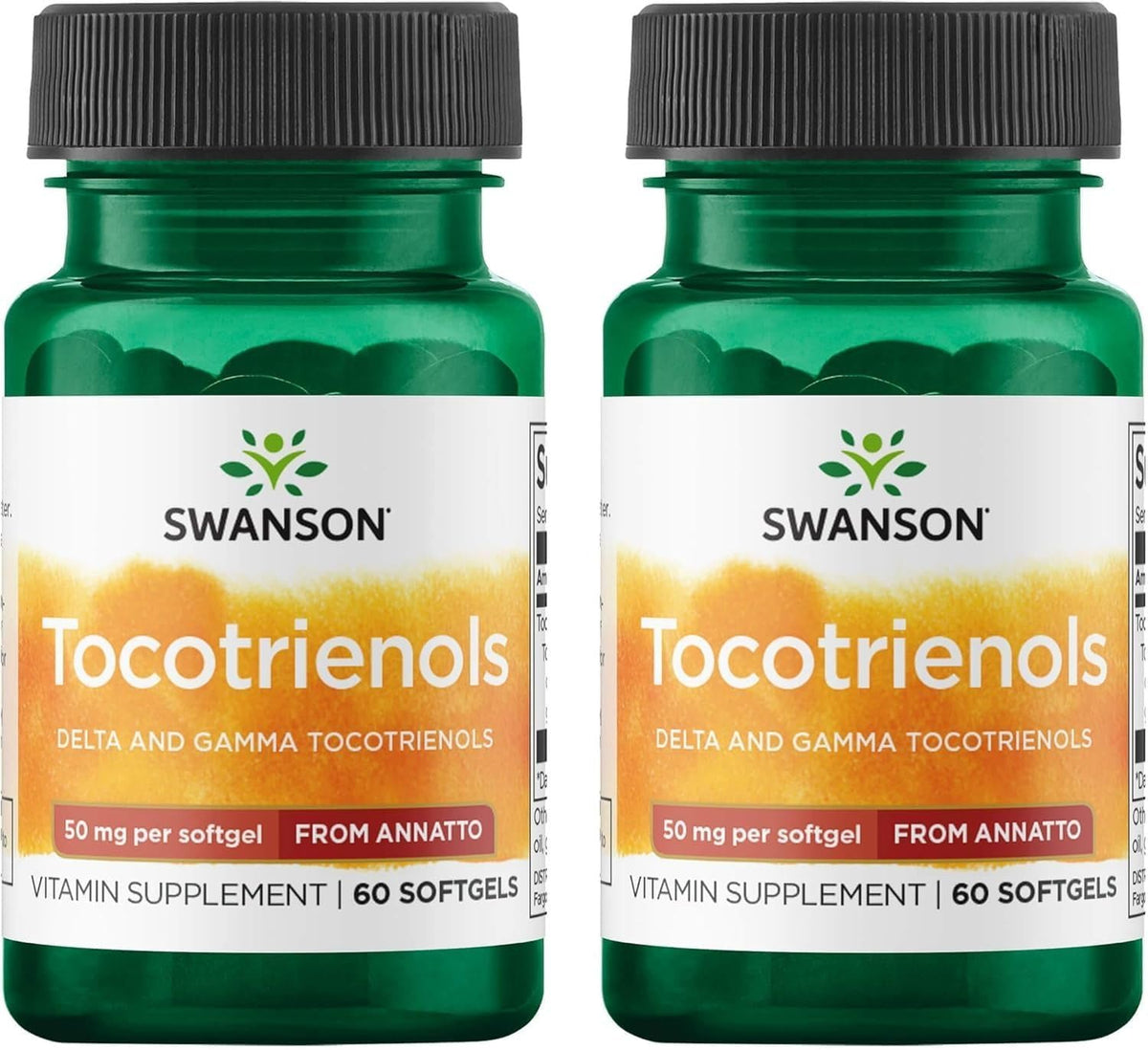 Swanson Deltagold Tocotrienols 50 mg - 120 Softgels