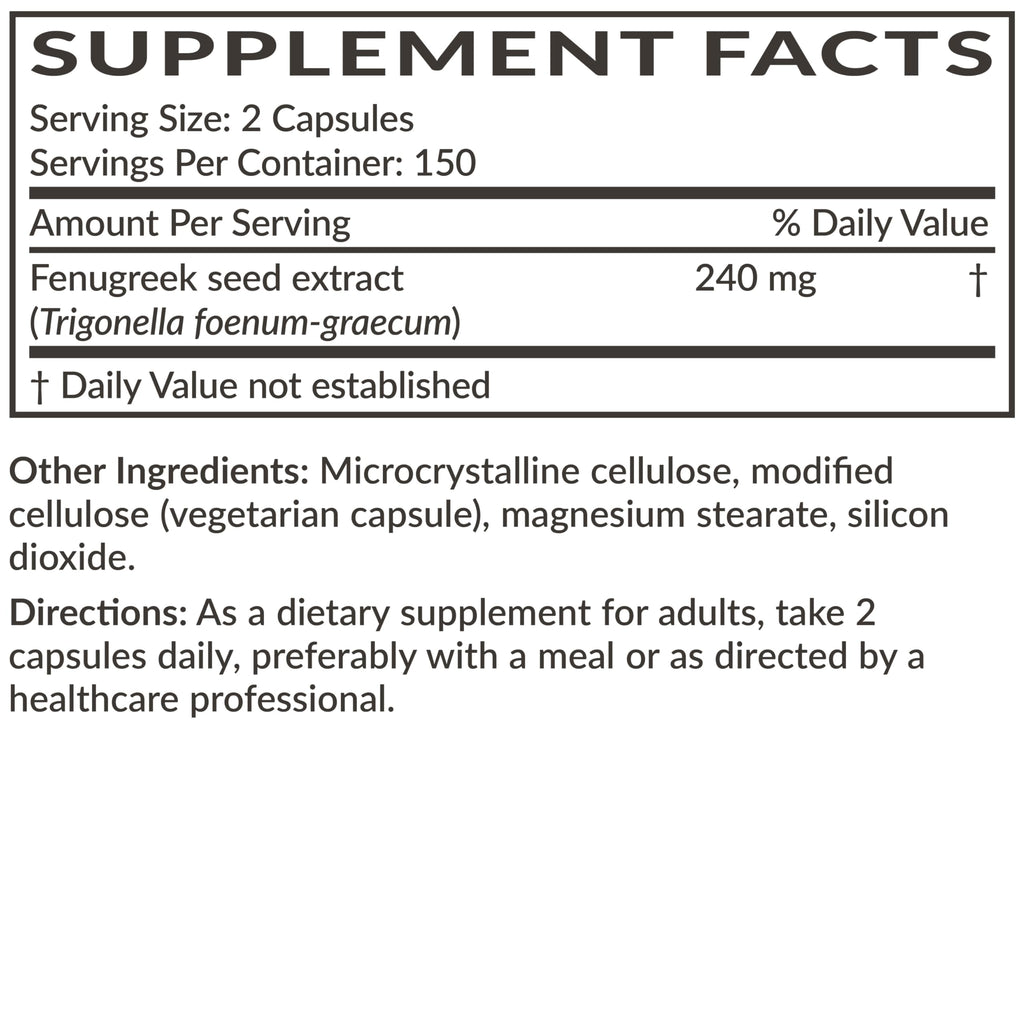 Futurebiotics Fenugreek Extra Strength 2400 MG Supports Overall Good