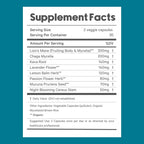 LyfeFuel Adaptogen Blend for Relaxation & Mood Support - 60 Vegan Capsules - image 7