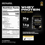 IRONWRX 100% Hydrolyzed Whey Protein Isolate