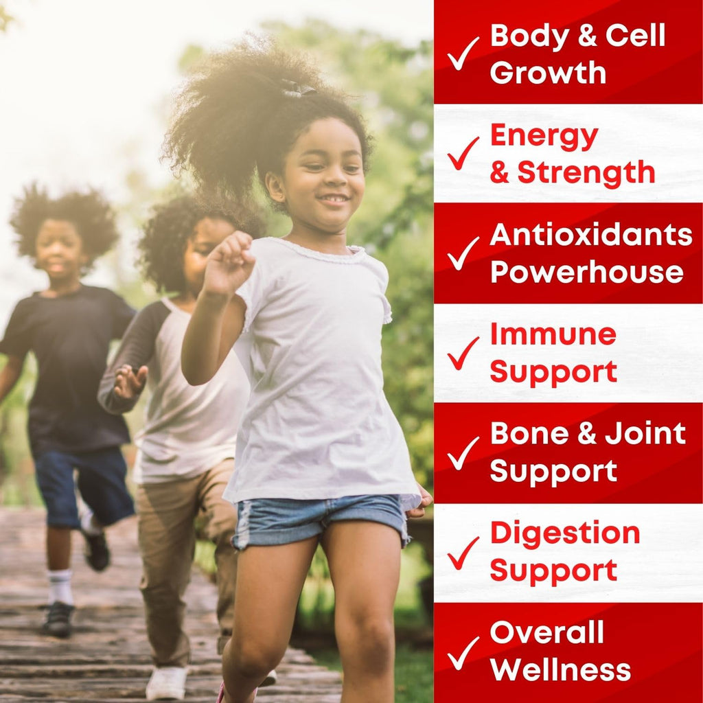 OrganicBolt Kids Multivitamin Gummies Immune Support - 60 Count - image 5