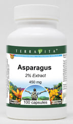 Terravita Asparagus 2% Extract 450 mg - 100 Capsules