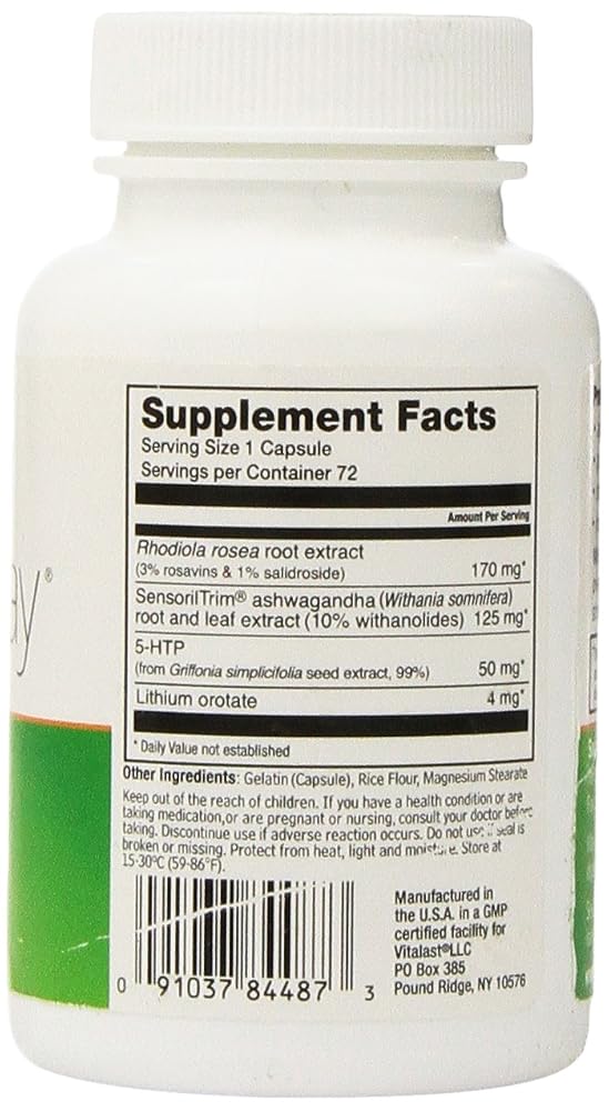 VITALAST BrighterDay Appetite Control and Mood Support - 72 Capsules - image 3