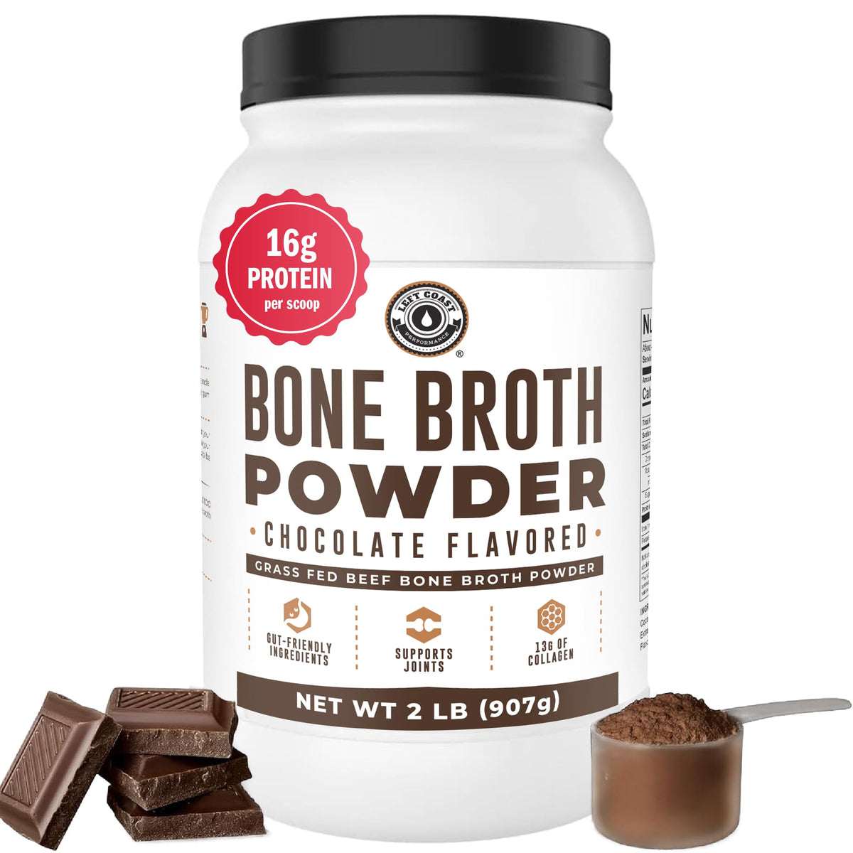 Left Coast Performance Bone Broth Powder