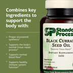 Standard Process Black Currant Seed Oil Tissue Repair Aid - 180 Softgels - image 4