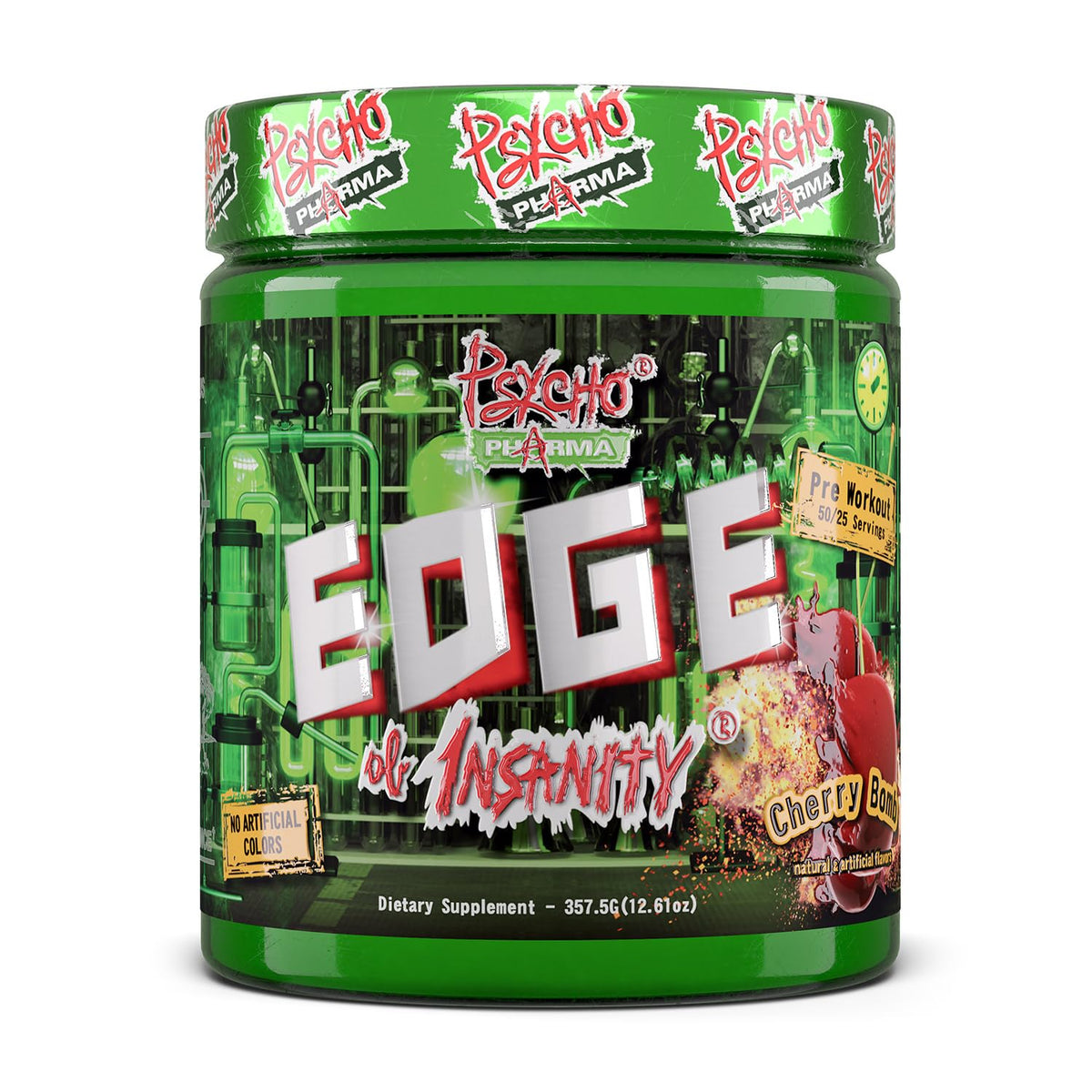 Psycho Pharma Edge of Insanity High-Stim Pre-Workout Powder