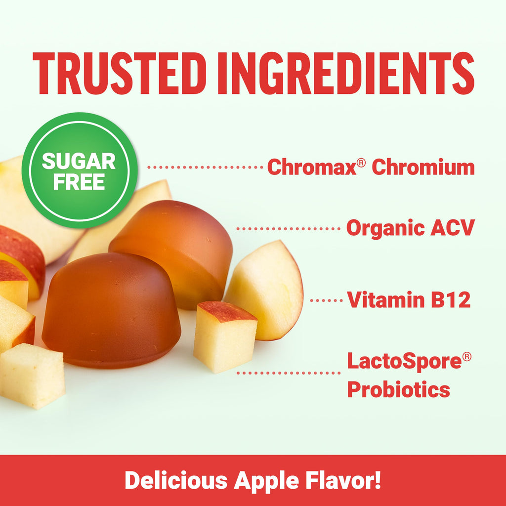 Force Factor ProbioSlim Apple Cider Vinegar Gummies with Organic