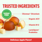 Force Factor ProbioSlim Apple Cider Vinegar Gummies with Organic