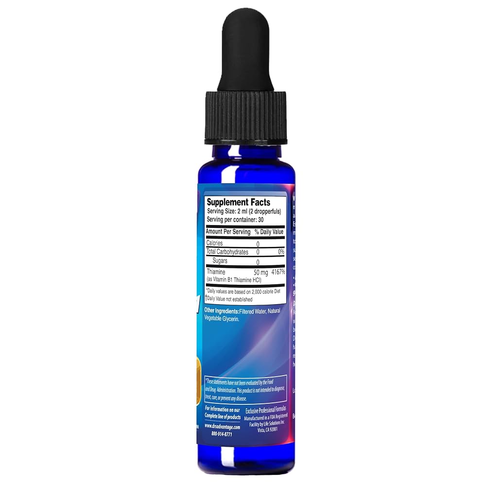 Dr's Advantage Liquid Vitamin B1 Dropper - 2 fl oz - image 3