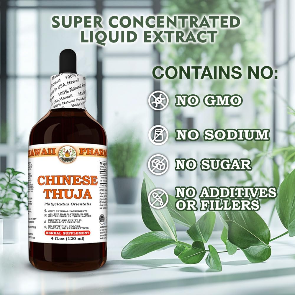 Hawaii Pharm Chinese Thuja (Platycladus orientalis) Seed Liquid