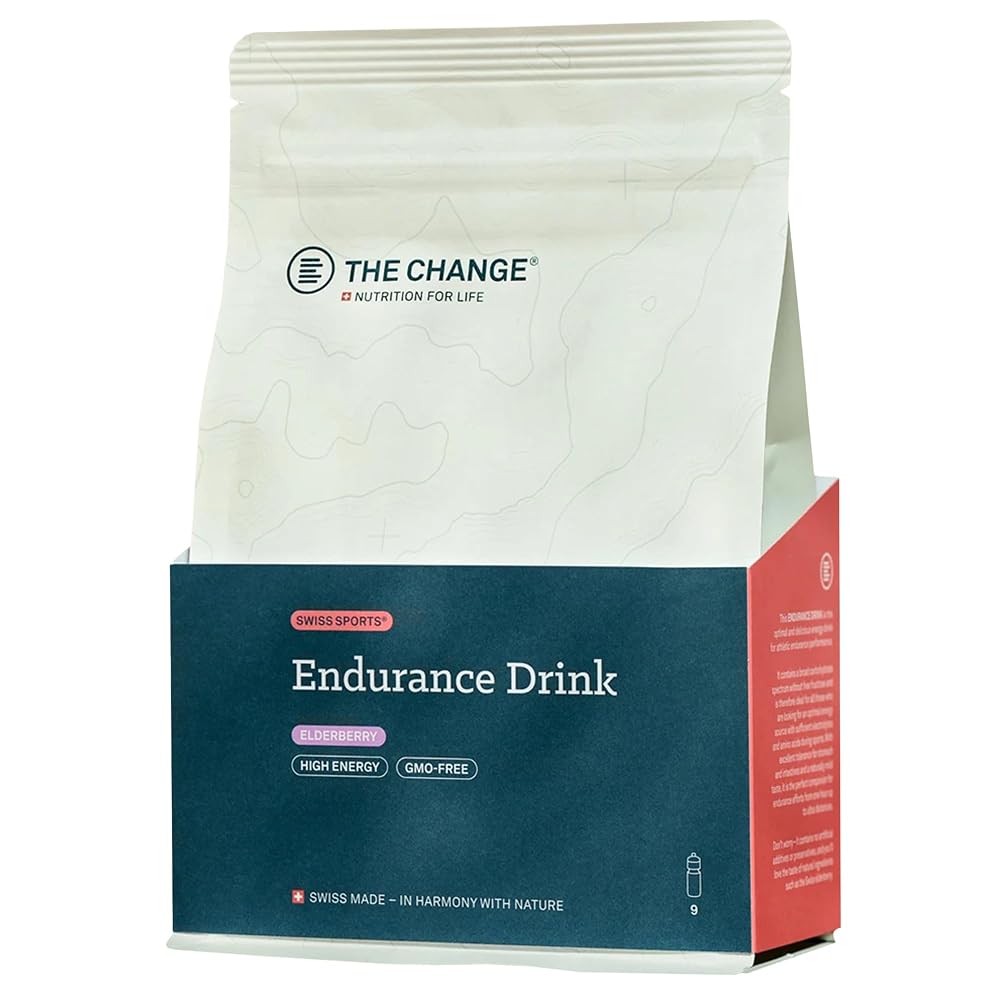 B THE CHANGE Endurance Drink Powder Elderberry - 540g