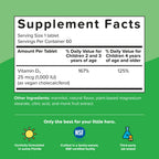 Renzo's Dynamite Vitamin D3 Kids Dissolving Tablets - 60 Tabs - image 6