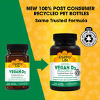Country Life Vitamin D3 5000 IU Vegan - 60 Softgels - image 3