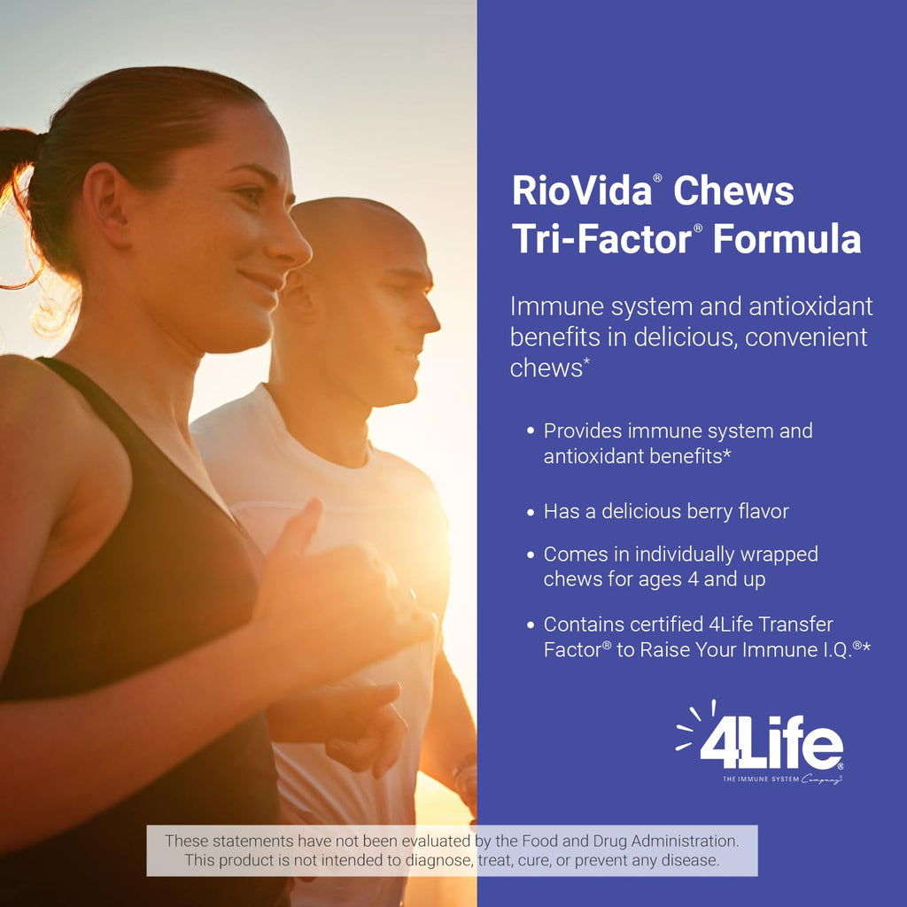 4Life RioVida Chews Berry Immune Support with Vitamin C - 30 Chews - image 4