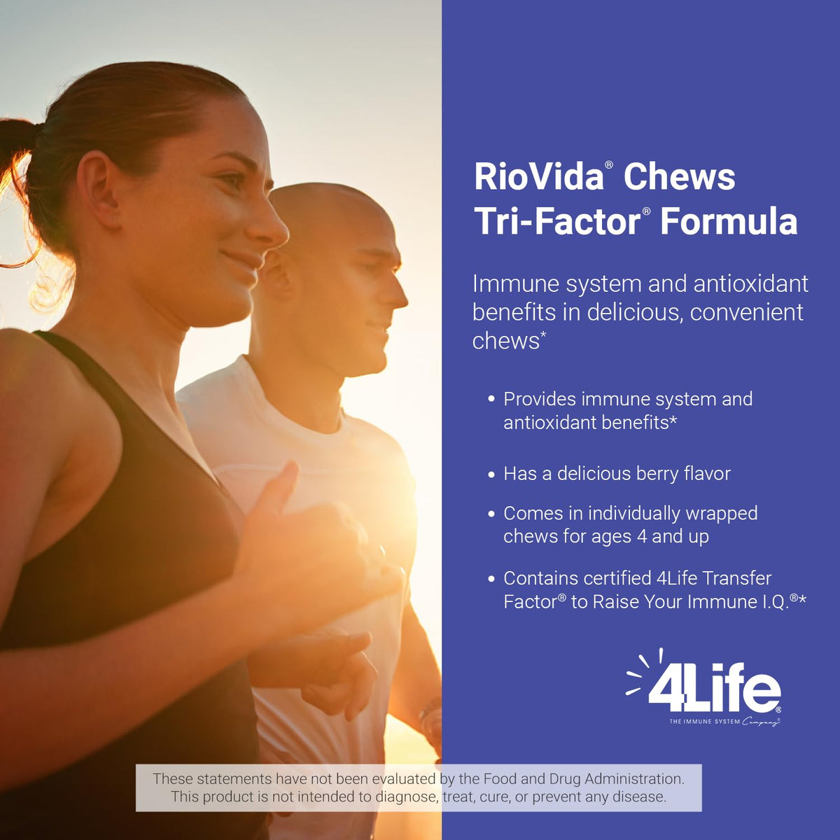 4Life RioVida Chews Berry Immune Support with Vitamin C - 30 Chews - image 4