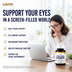 LOVITA Eyes Care Vitamin A & FloraGLO Lutein Complex - 60 Capsules - image 4