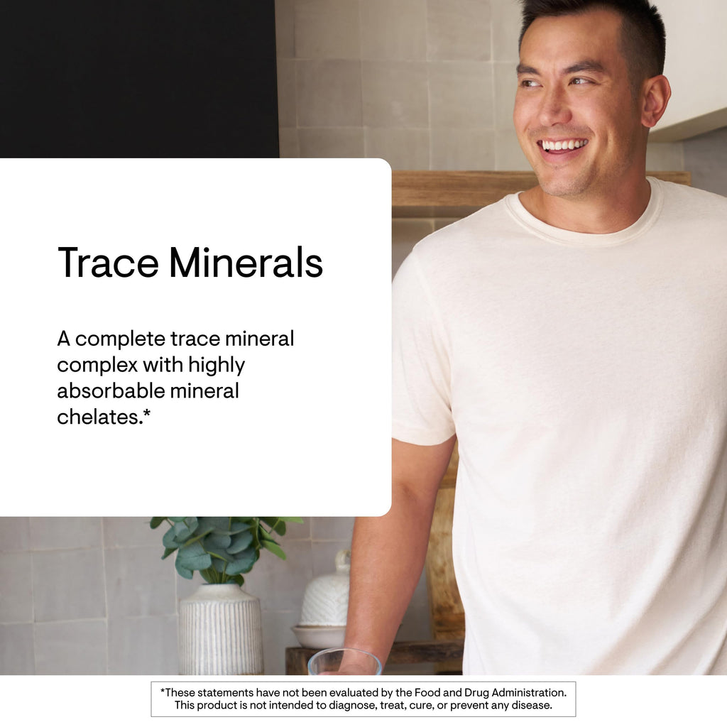 THORNE Trace Minerals Supplement - 90 Capsules - image 3