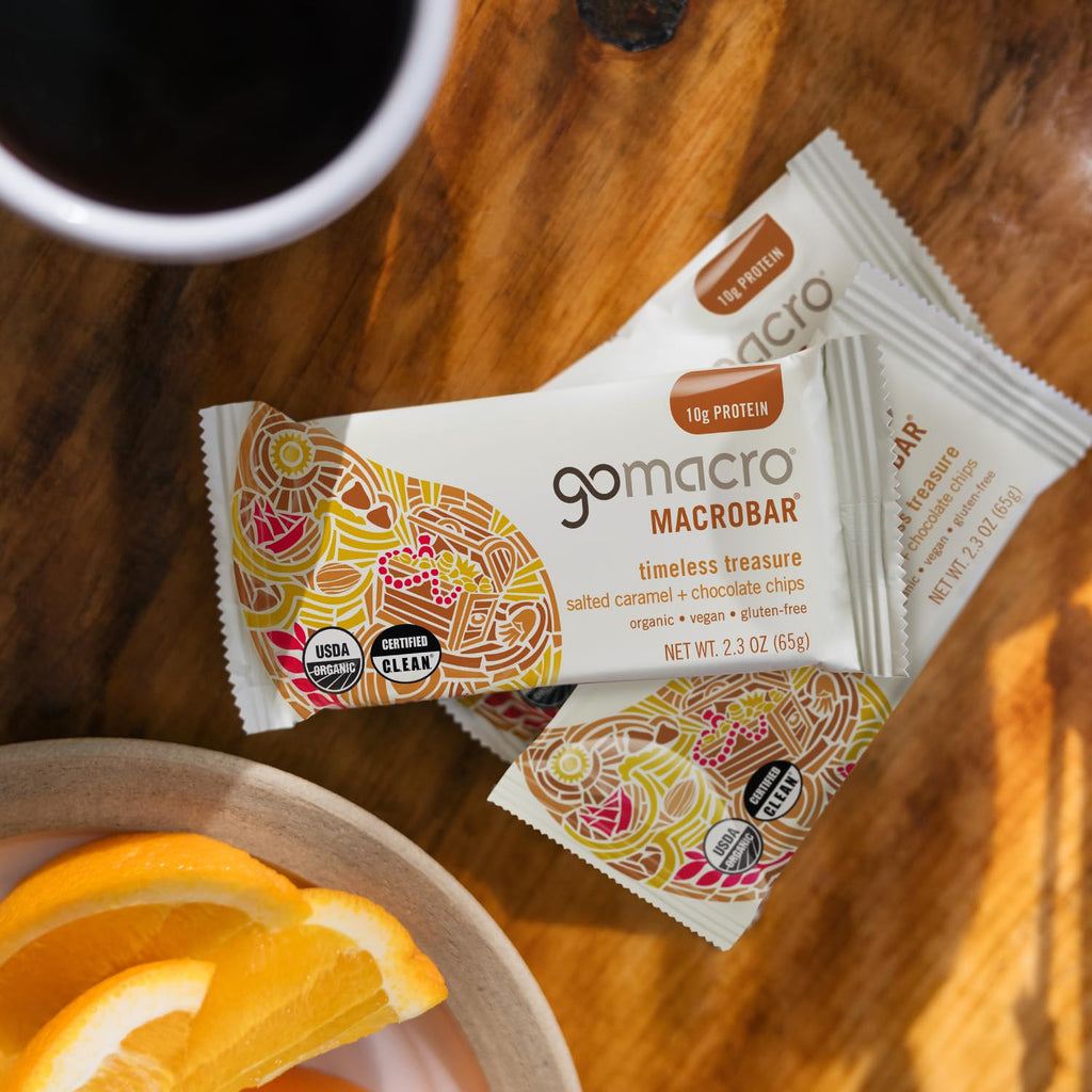 GoMacro MacroBar Organic Vegan Protein Bars