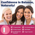 ZEBORA Vaginal Probiotics for Women Health 100 Billion CFUs - 90 Capsules - image 7