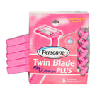 Personna Twin Blade Plus Disposable Razor for Women - 5 Count