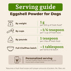 Innovet Pet Products ChefPaw Eggshell Powder for Dogs Calcium Supplement - 8oz - image 2