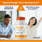Vitavault Arialief Brain Supplements Memory and Focus - 300 Capsules - image 5