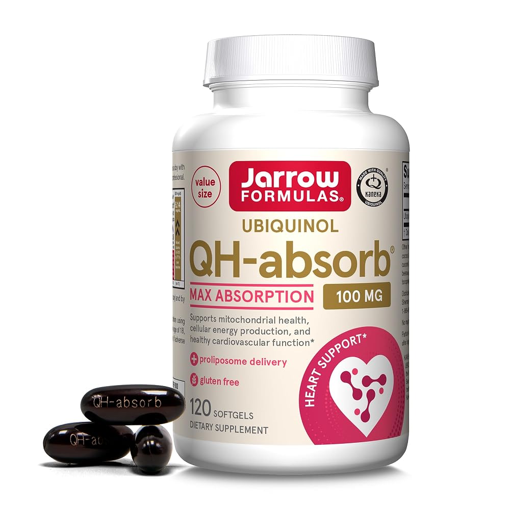 Jarrow Formulas Ubiquinol 100mg & Vitamin D3 Bundle - 220 Softgels - image 2