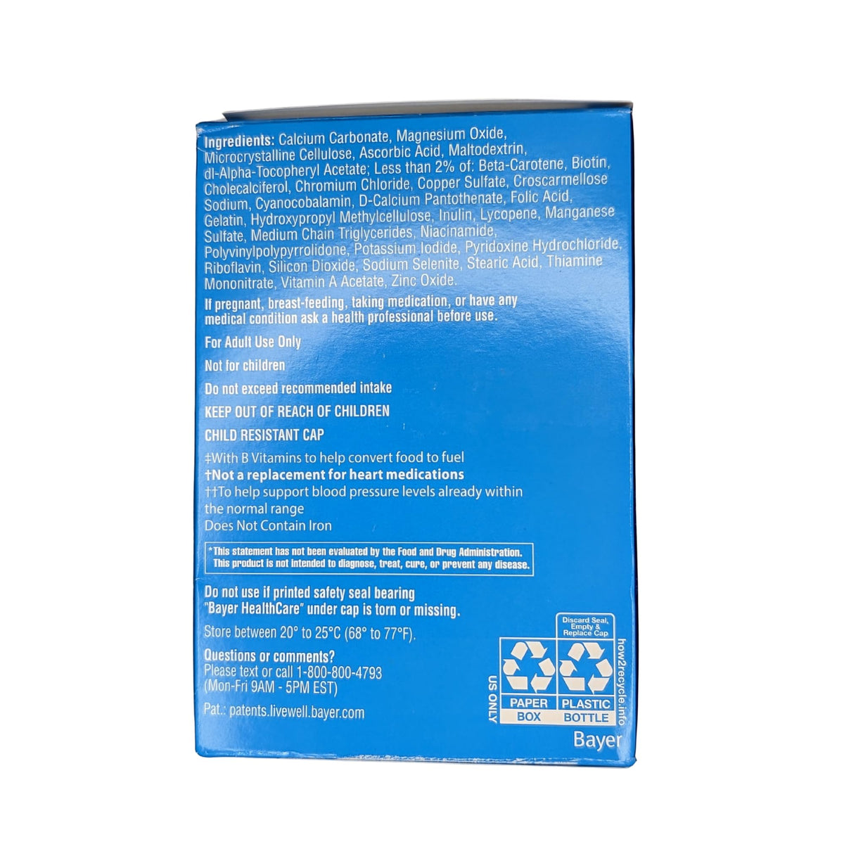 Amazon Pharmacy Bayer One-A-Day Men's Multivitamin Tablet - 1 Tablets - image 3