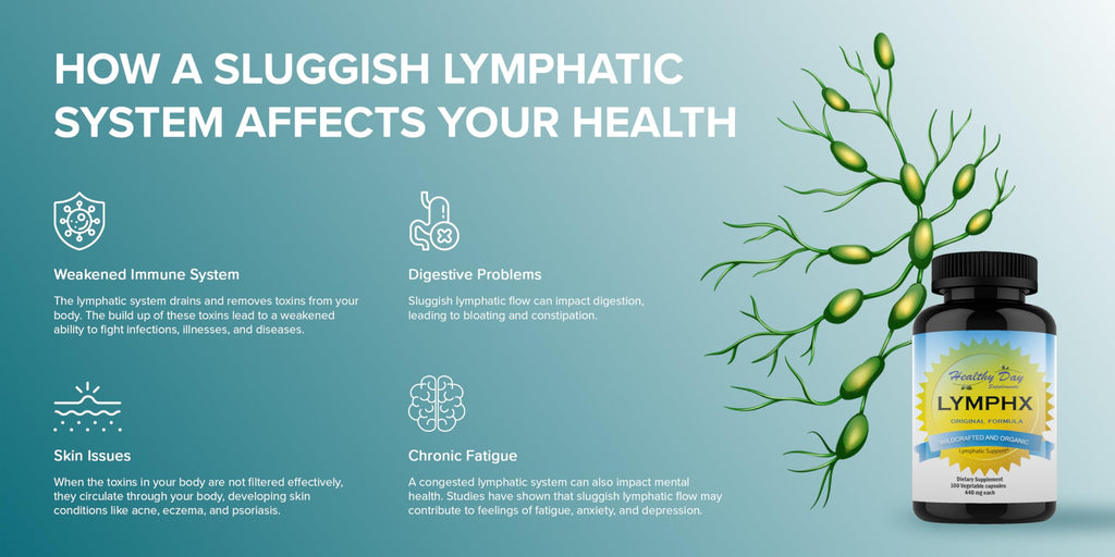 Healthy Day Supplements LYMPHX Immune Support - 100 Capsules - image 5