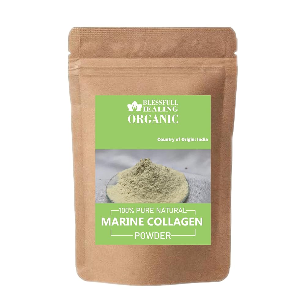 Blessfull Healing Organic Marine Collagen Powder 100% Pure Natural