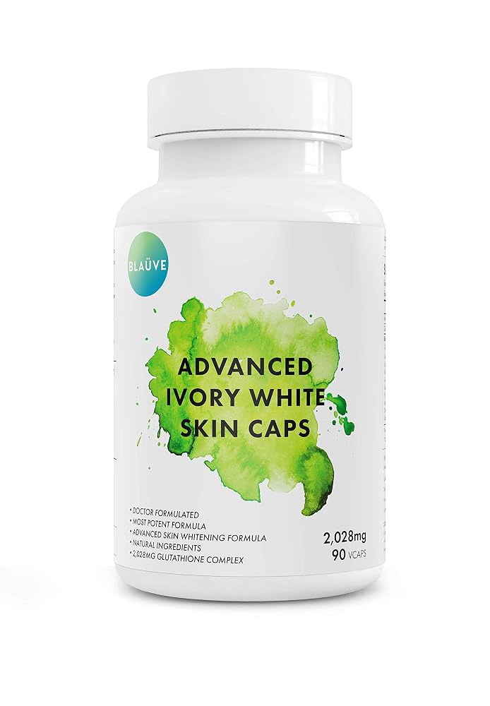 Blauve Advanced Ivory White Skin Capsules 2028 mg Glutathione - 90 Capsules - image 2