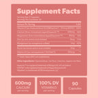 sapling Calcium Supplement with Vitamin K2 & D3 - 90 Capsules - image 6