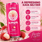 Mitra9 MITRA-9 Botanical Beverages - Paradise Lychee Sparkling Kava