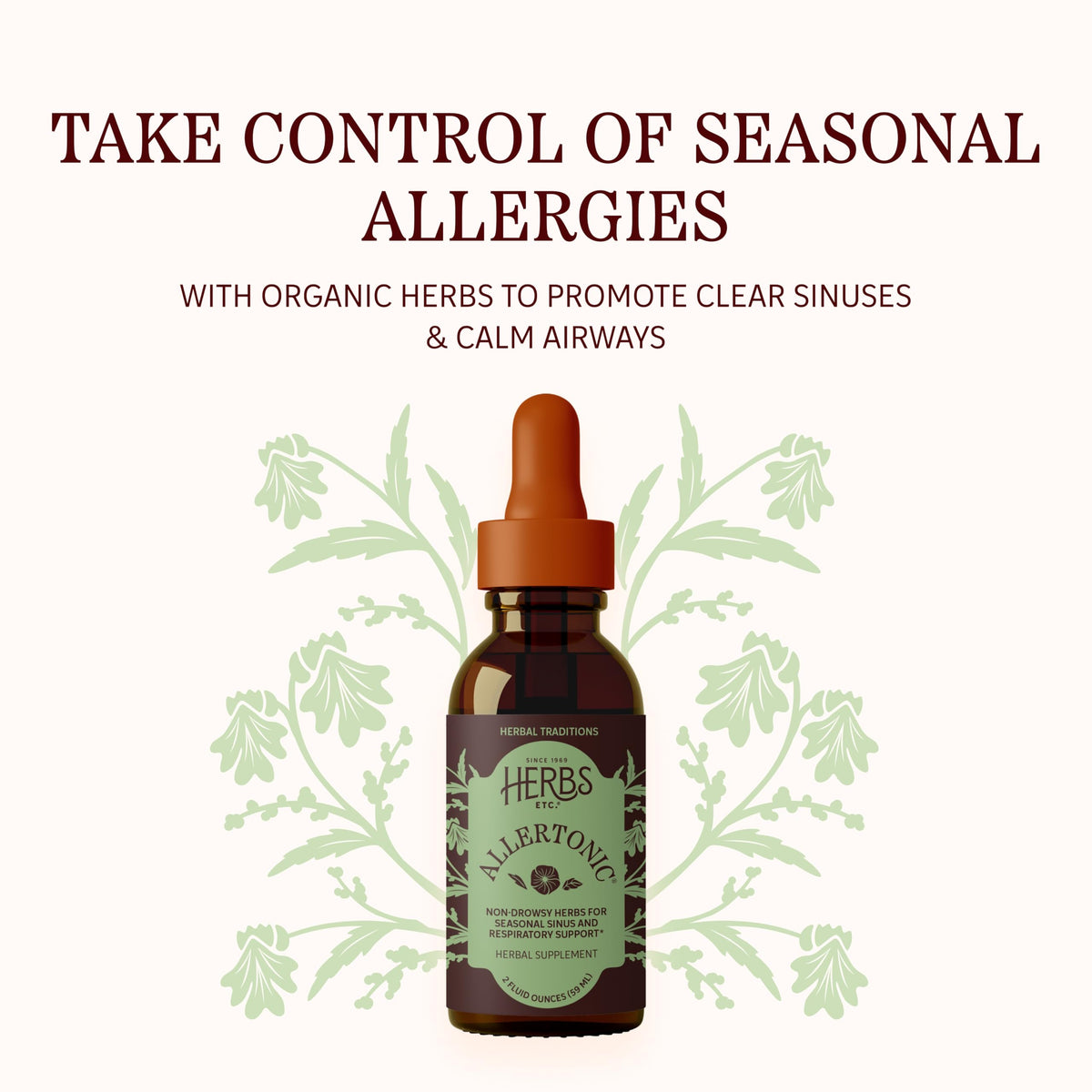 Herbs Etc. Allertonic Classic Liquid Extract - 2 fl oz - image 3